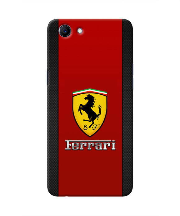 Ferrari Abstract Red Realme 1 Real 4D Back Cover