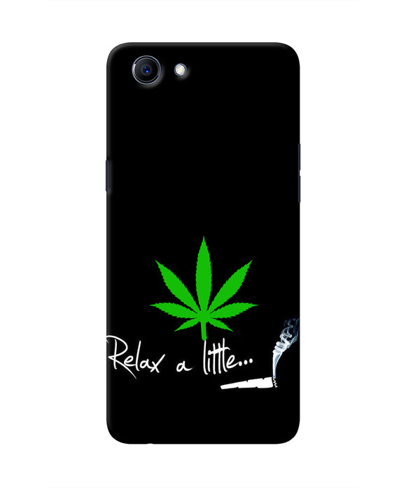 Weed Relax Quote Realme 1 Real 4D Back Cover