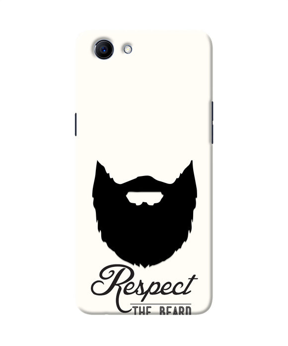 Respect the Beard Realme 1 Real 4D Back Cover