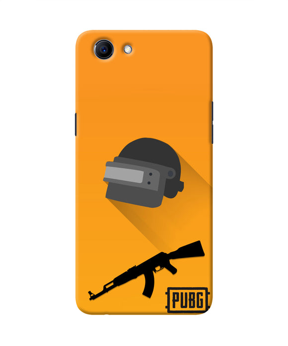 PUBG Helmet and Gun Realme 1 Real 4D Back Cover
