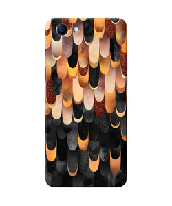 Abstract Wooden Rug Realme 1 Back Cover