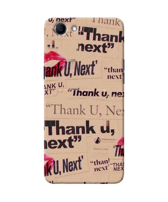 Thank You Next Realme 1 Back Cover