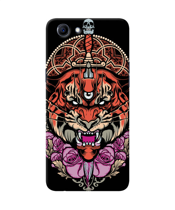 Abstract Tiger Realme 1 Back Cover