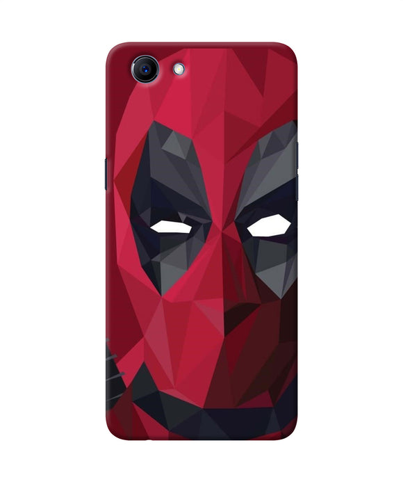 Abstract Deadpool Mask Realme 1 Back Cover