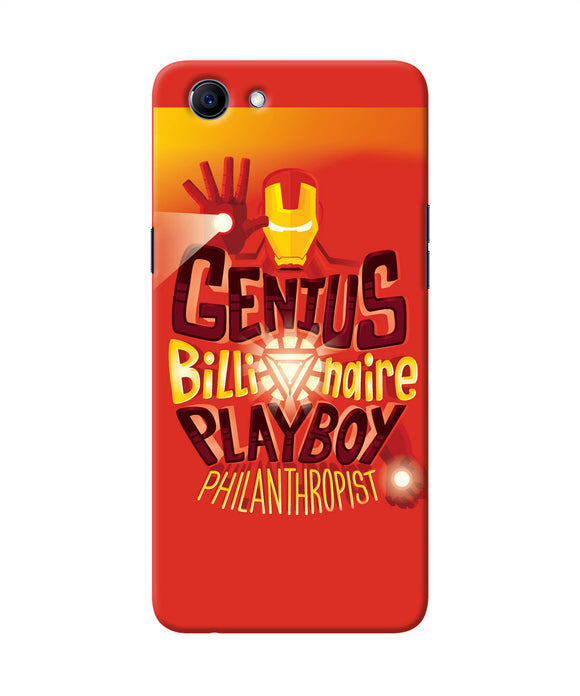 Ironman Quote Realme 1 Back Cover