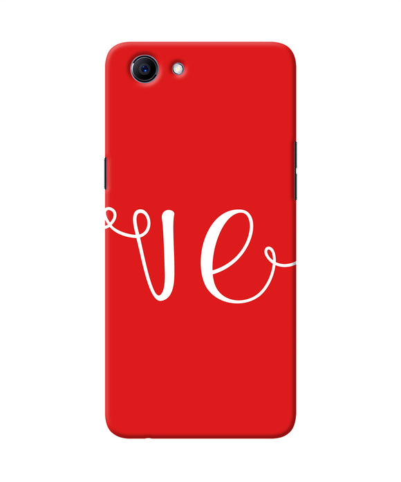 Love Two Realme 1 Back Cover