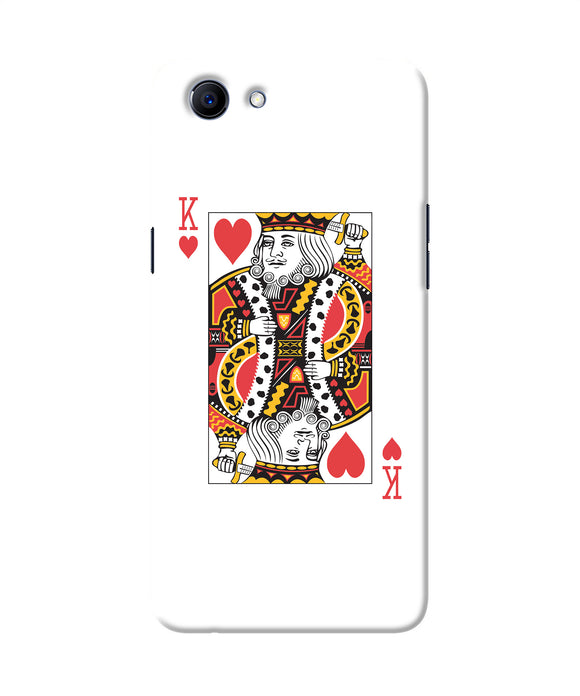 Heart King Card Realme 1 Back Cover