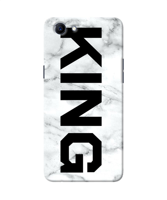 King Marble Text Realme 1 Back Cover