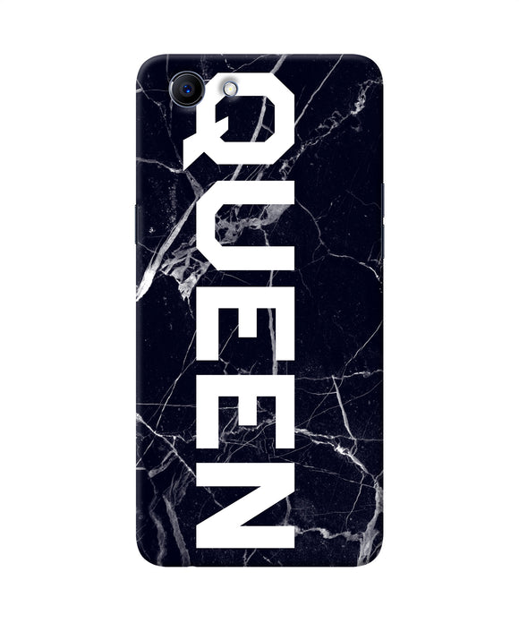 Queen Marble Text Realme 1 Back Cover