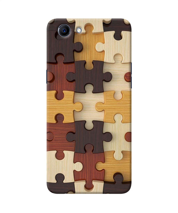 Wooden Puzzle Realme 1 Back Cover