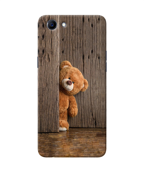 Teddy Wooden Realme 1 Back Cover