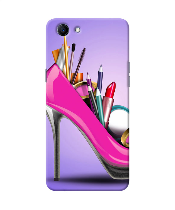 Makeup Heel Shoe Realme 1 Back Cover