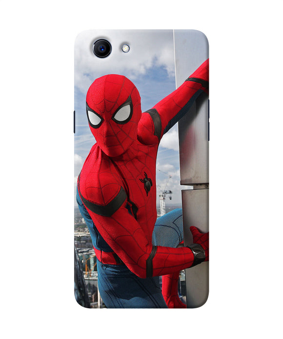 Spiderman On The Wall Realme 1 Back Cover