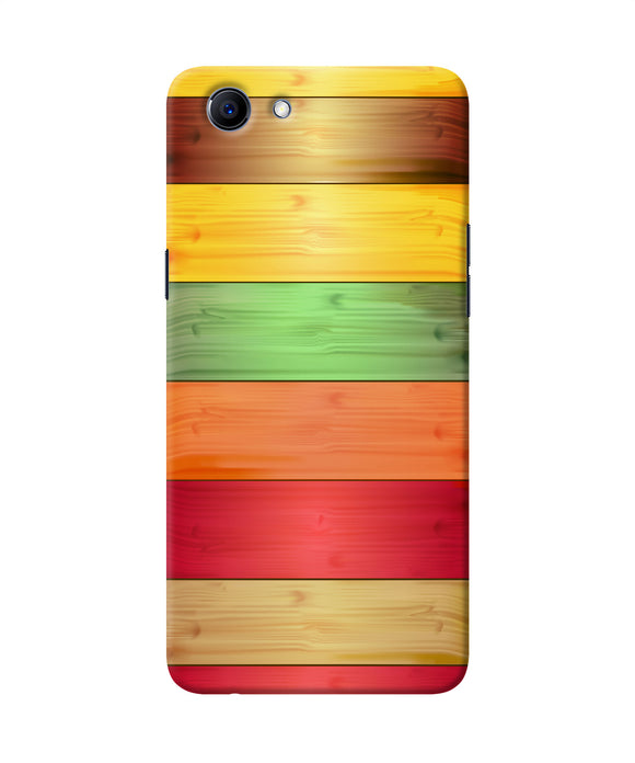 Wooden Colors Realme 1 Back Cover