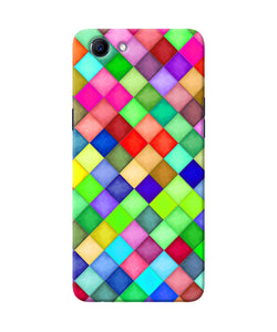 Abstract Colorful Squares Realme 1 Back Cover