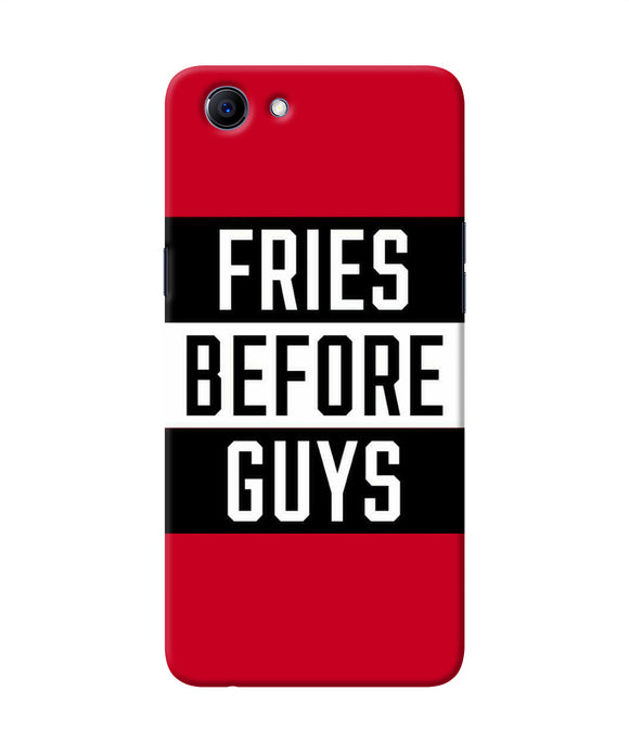 Fries Before Guys Quote Realme 1 Back Cover