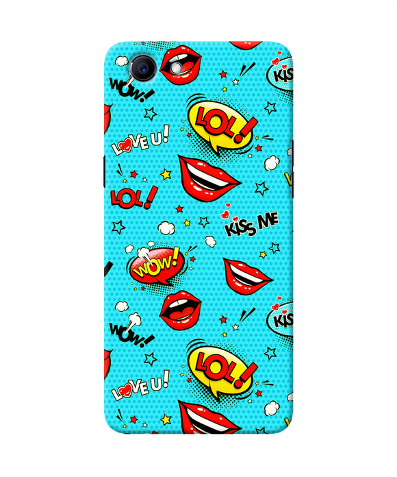 Lol Lips Print Realme 1 Back Cover