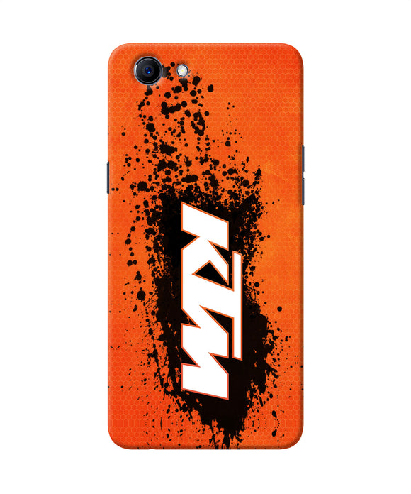 Ktm Black Spray Realme 1 Back Cover