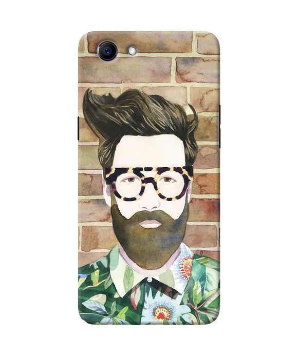 Beard Man With Glass Realme 1 Back Cover