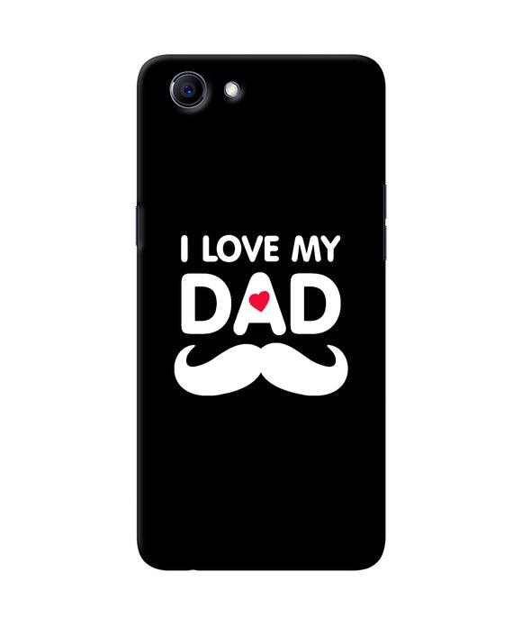 I Love My Dad Mustache Realme 1 Back Cover