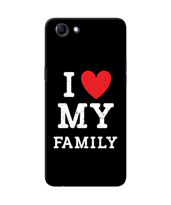 I Love My Family Realme 1 Back Cover