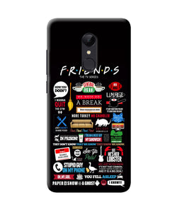 Friends Redmi 5 Back Cover