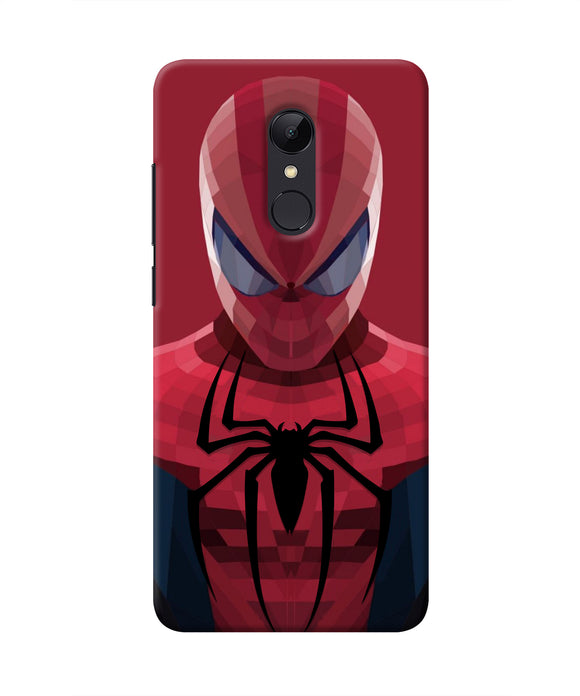 Spiderman Art Redmi 5 Real 4D Back Cover