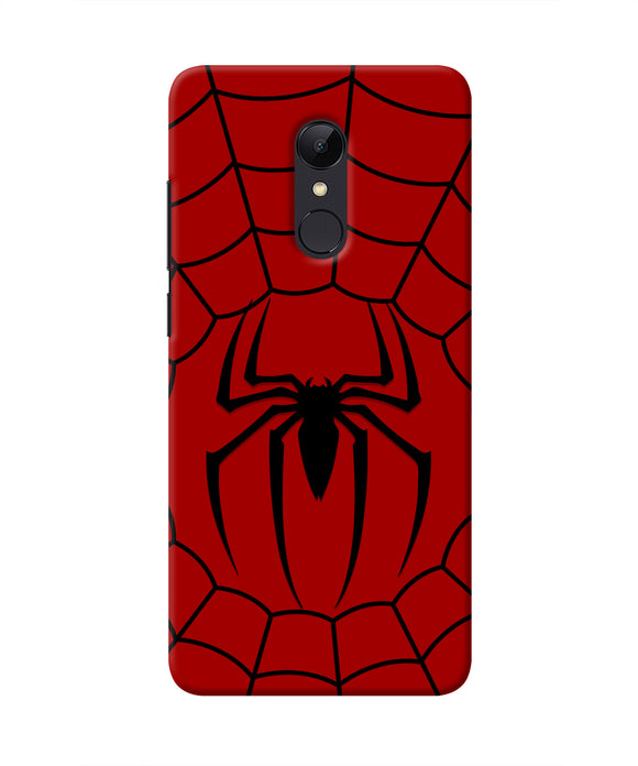 Spiderman Web Redmi 5 Real 4D Back Cover