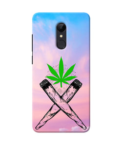 Weed Dreamy Redmi 5 Real 4D Back Cover