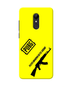 PUBG AKM Gun Redmi 5 Real 4D Back Cover