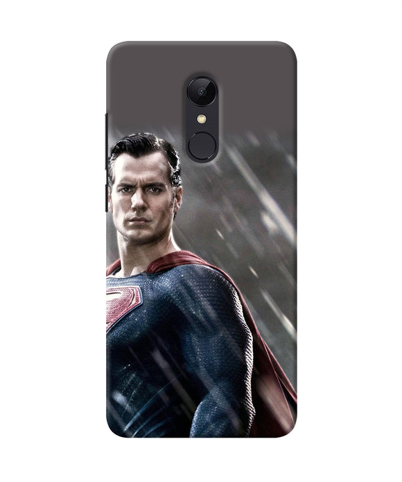 Superman Man Of Steel Redmi 5 Back Cover