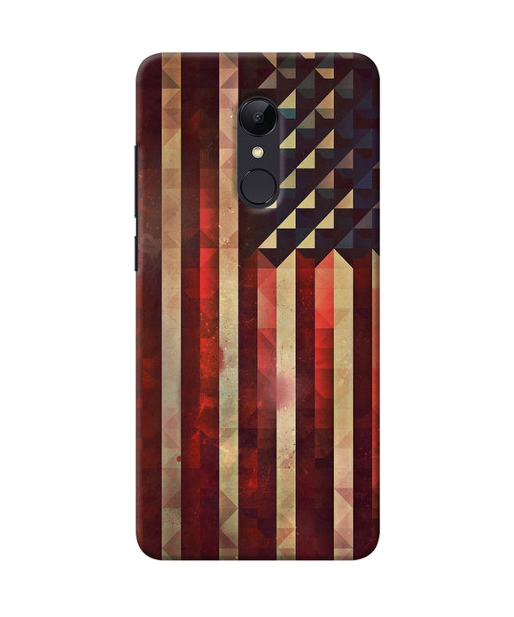 Vintage Us Flag Redmi 5 Back Cover