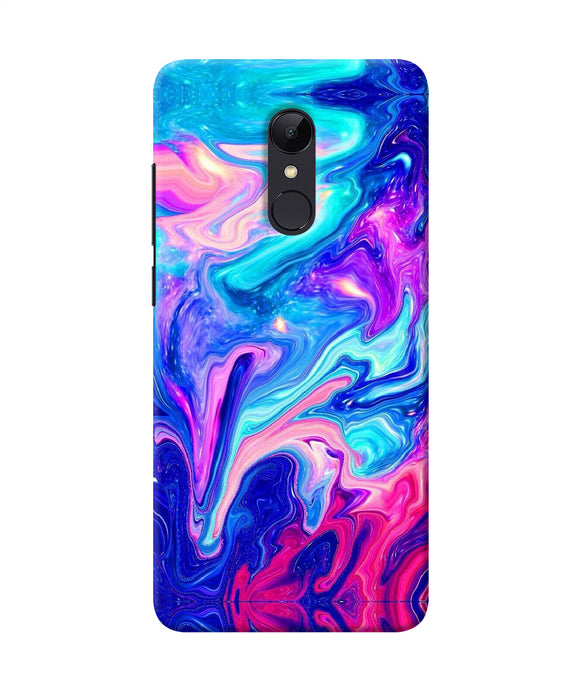 Abstract Colorful Water Redmi 5 Back Cover