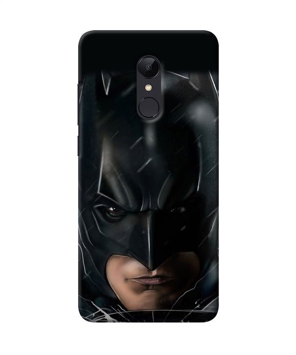 Batman Black Mask Redmi 5 Back Cover