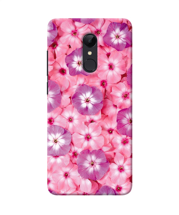 Natural Pink Flower Redmi 5 Back Cover