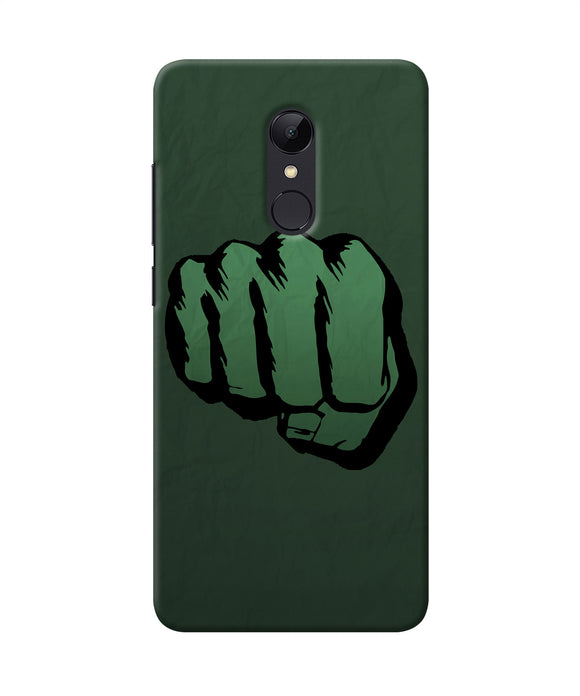 Hulk Smash Logo Redmi 5 Back Cover