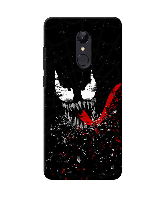 Venom Black Poster Redmi 5 Back Cover