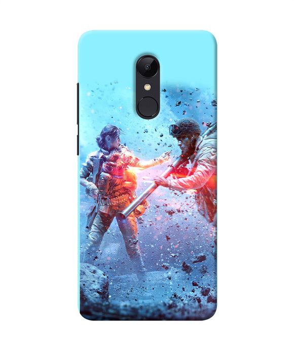 Pubg Water Fight Redmi 5 Back Cover