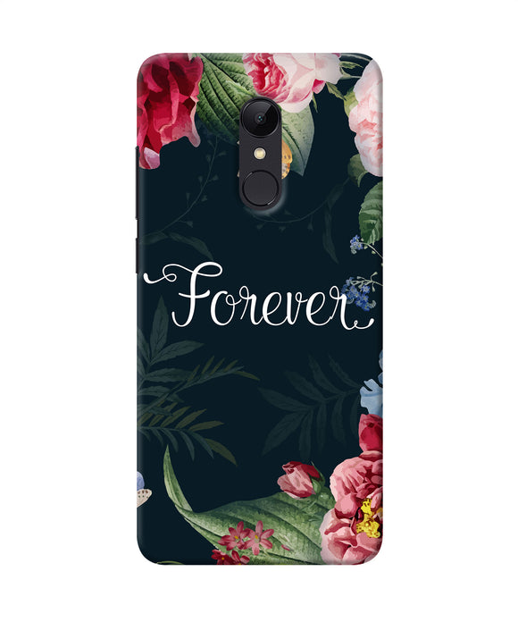 Forever Flower Redmi 5 Back Cover