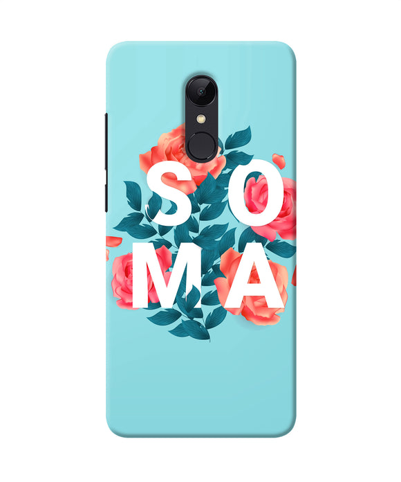 Soul Mate One Redmi 5 Back Cover