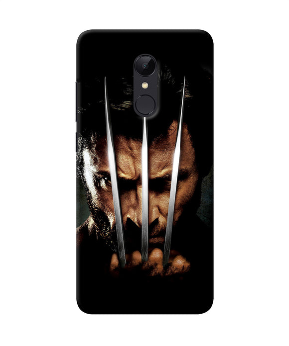 Wolverine Poster Redmi 5 Back Cover