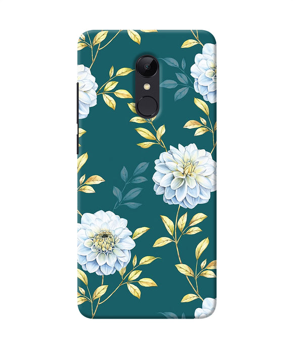 Flower Canvas Redmi 5 Back Cover