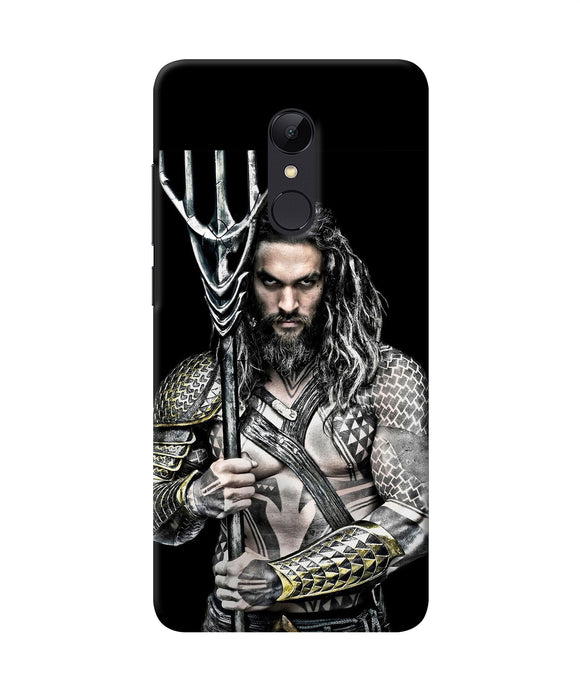 Aquaman Trident Black Redmi 5 Back Cover