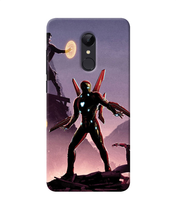 Ironman On Planet Redmi 5 Back Cover