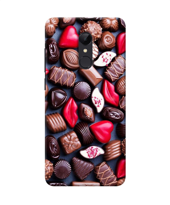 Valentine Special Chocolates Redmi 5 Back Cover