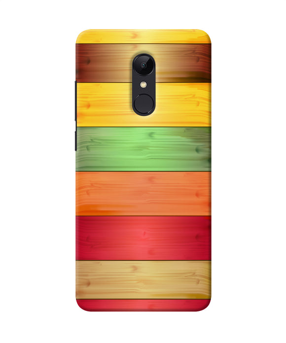 Wooden Colors Redmi 5 Back Cover