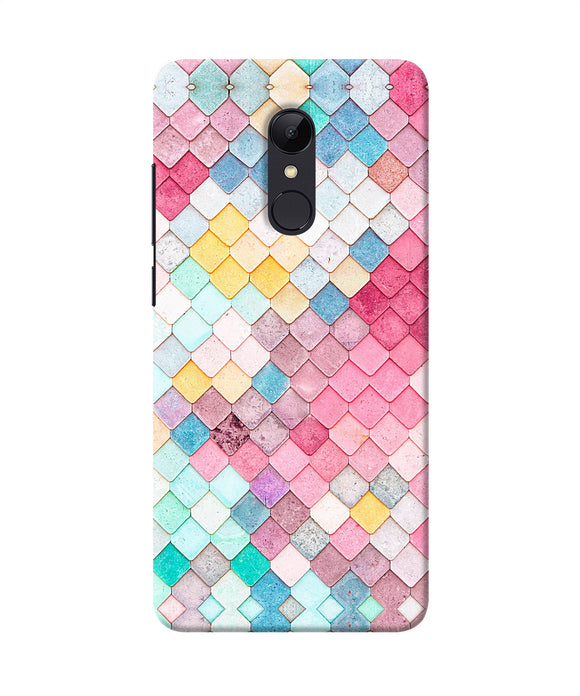 Colorful Fish Skin Redmi 5 Back Cover
