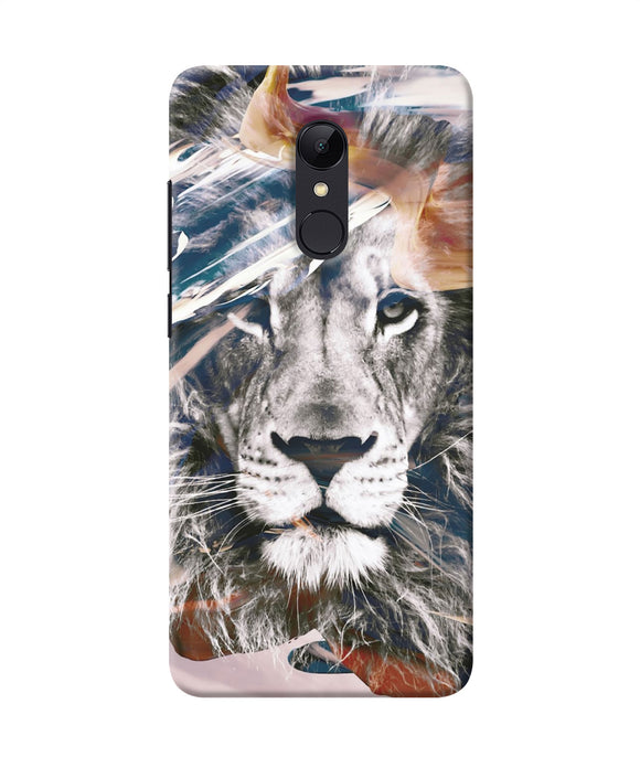 Lion Poster Redmi 5 Back Cover