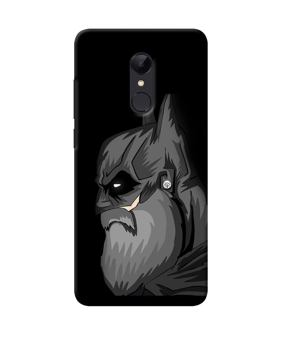 Batman With Beard Redmi 5 Back Cover
