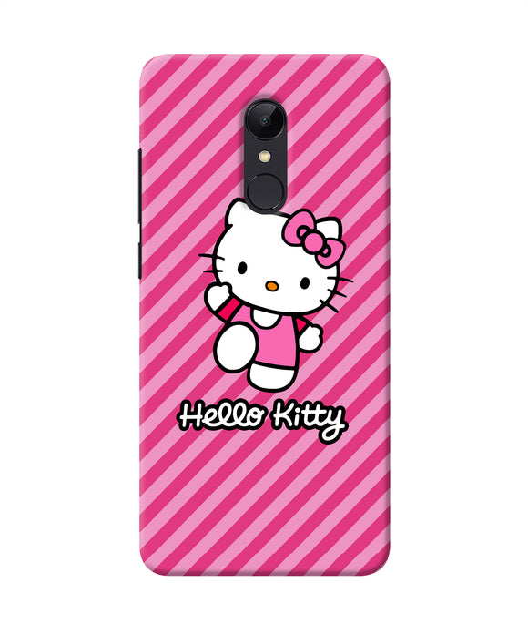 Hello Kitty Pink Redmi 5 Back Cover